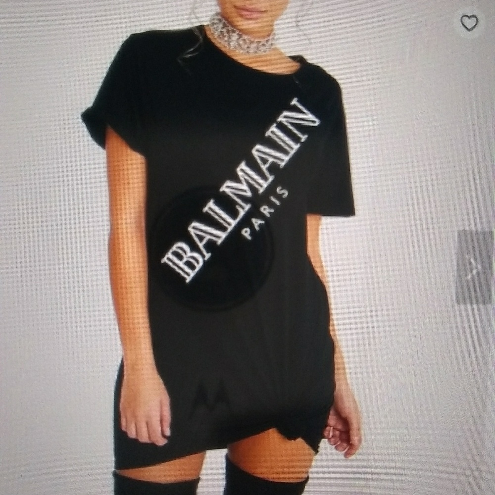 Designer Inspired Tshirt Dress
